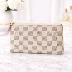 Louis Vuitton Félicie Insert Card Holder Wallet Pouch/LV Felicie Pochette Insert